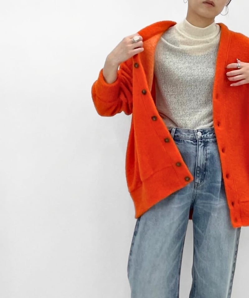 cafune（カフネ）】スライバーニット Vネックカーディガン | nulla online