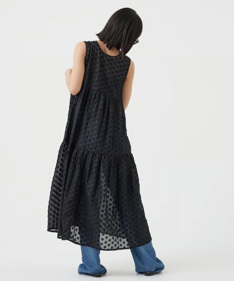 TORRAZZO DONNA トラッツォドンナ ドット ティアード ワンピース TORRAZZO DONNA]ドットレースワンピース | KOBUNSHA SELECT SHOP