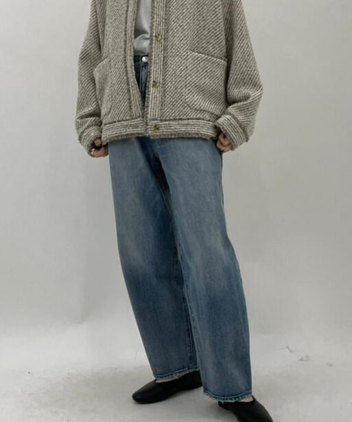 cafune（カフネ）】ソフトコクーンデニムパンツ | nulla online