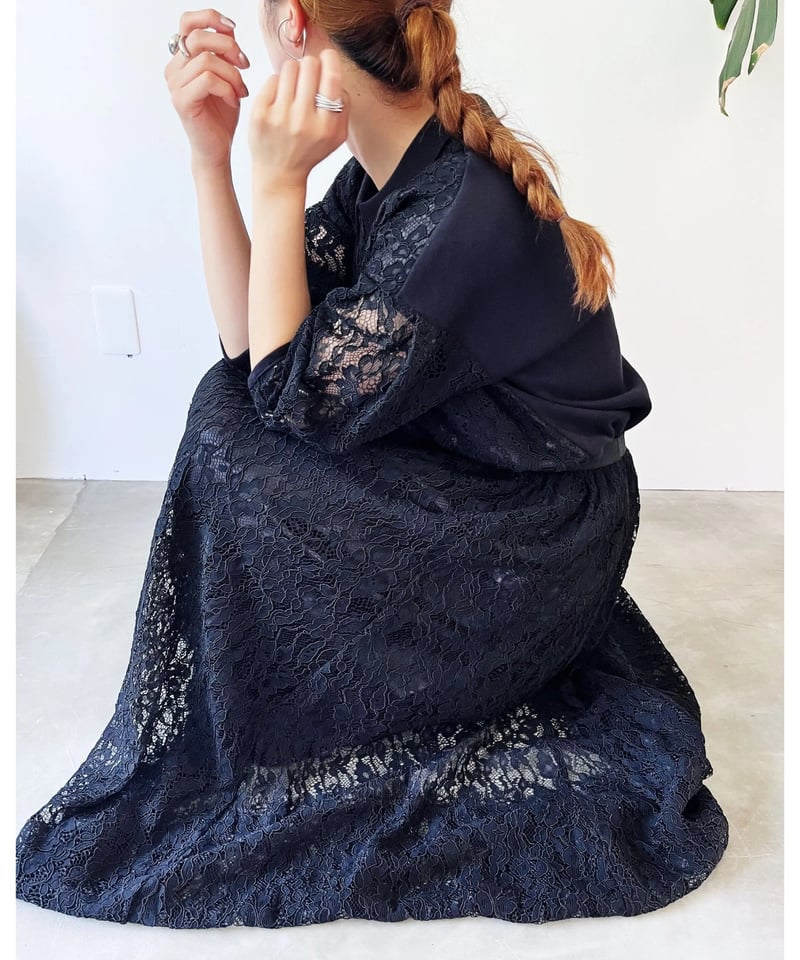 torrazzo donna（トラッゾドンナ）】レースロングスカート | nulla online