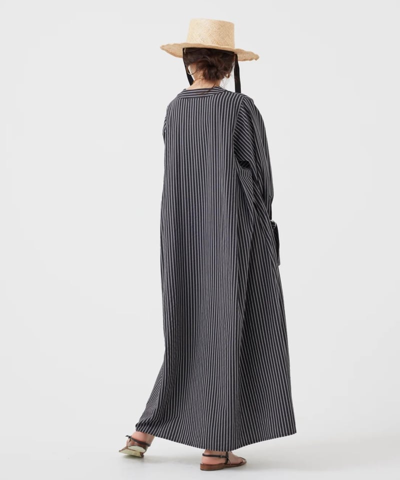 タグ付き TORRAZZO DONNA ストライプカフタンワンピース torrazzo donna（トラッゾドンナ）】ストライプワンピース