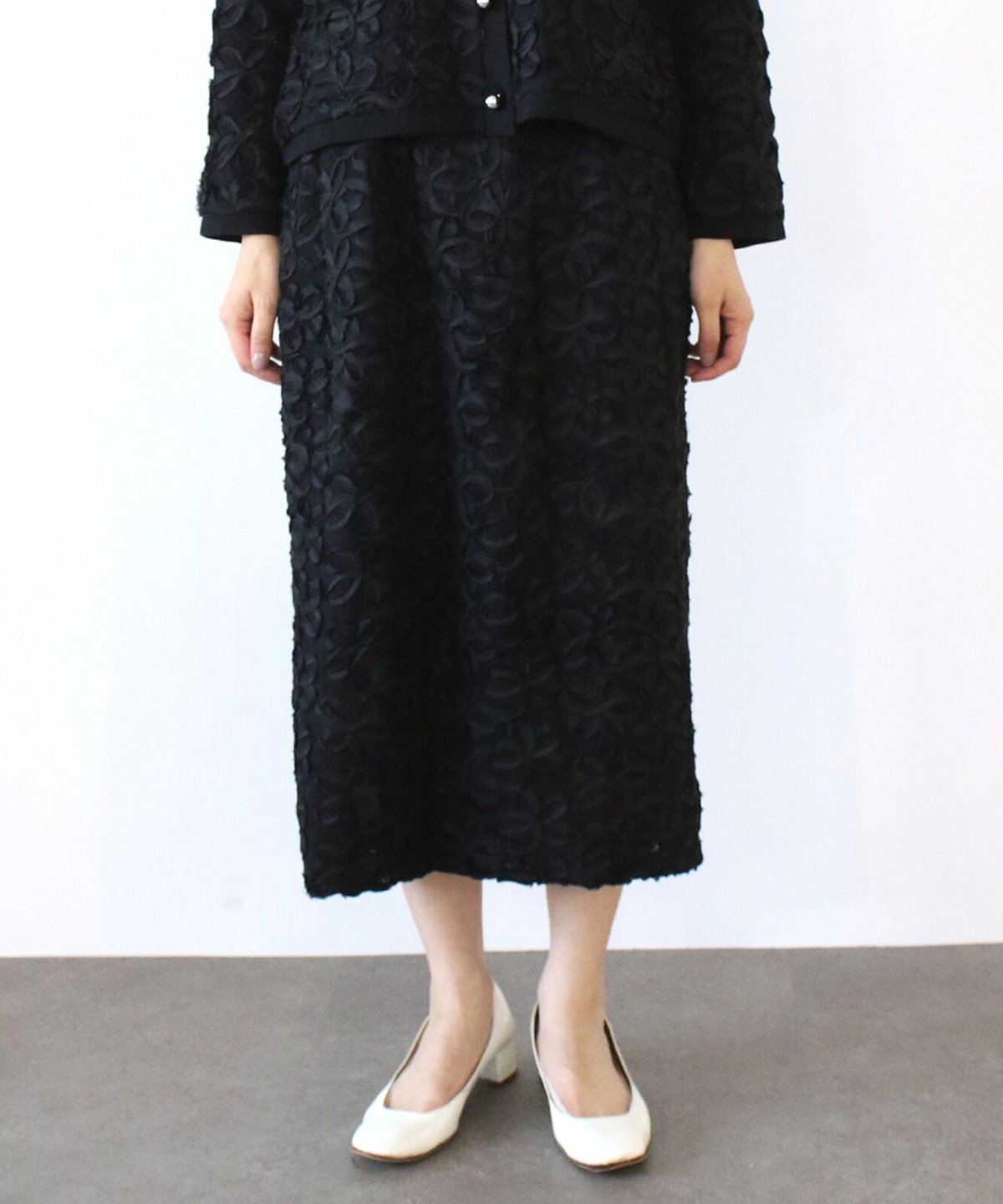 torrazzo donna (トラッゾドンナ)】リボン刺繍スカート | nulla online