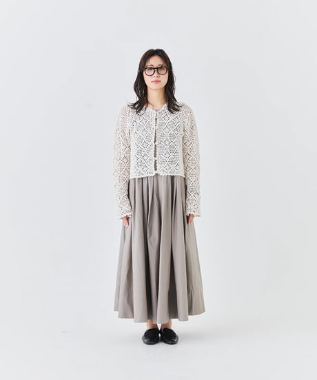 【torrazzo donna（トラッゾドンナ）】インドクロシェットカーディガン