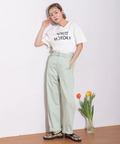 【HERENCIA（ヘレンチア）】ロゴタックTシャツ