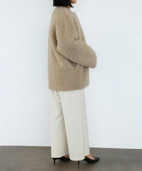 【torrazzo donna（トラッゾドンナ）】エコファーリバーシブルコート