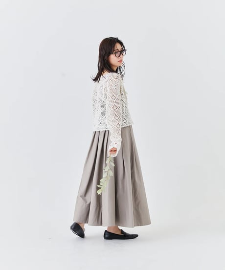 【torrazzo donna（トラッゾドンナ）】インドクロシェットカーディガン