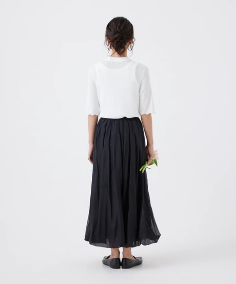 【torrazzo donna（トラッゾドンナ）】ポロサマーニットトップス