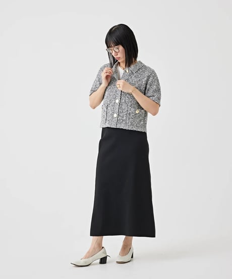 【torrazzo donna（トラッゾドンナ）】ミックスヤーンコンパクトジャケット