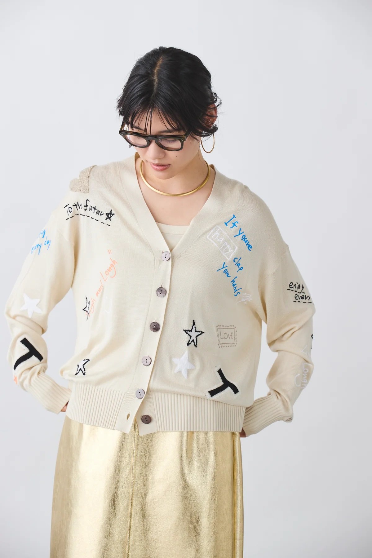 torrazzo donna(トラッゾドンナ)】ハッピーエンブロイダリー torrazzo donna(トラッゾドンナ)】ハッピーエンブロイダリー