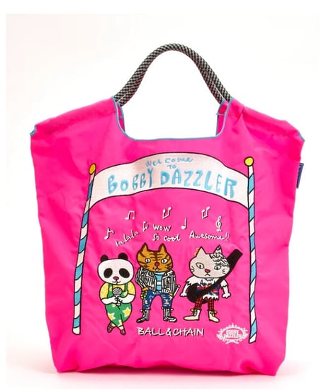 【Ball＆Chain （ボールアンドチェーン）】BOBBY DAZZLER. BAND（ボビー ダズラー.バンド）　M-size（ピンク）