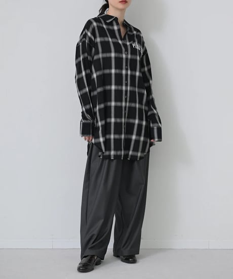 【HERENCIA（ヘレンチア）】タックワイドパンツ