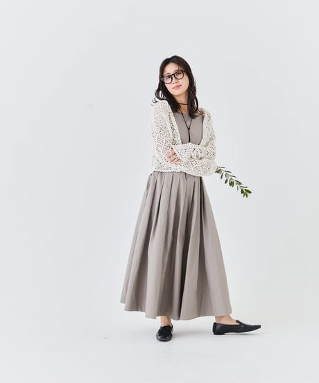 【torrazzo donna（トラッゾドンナ）】インドクロシェットカーディガン
