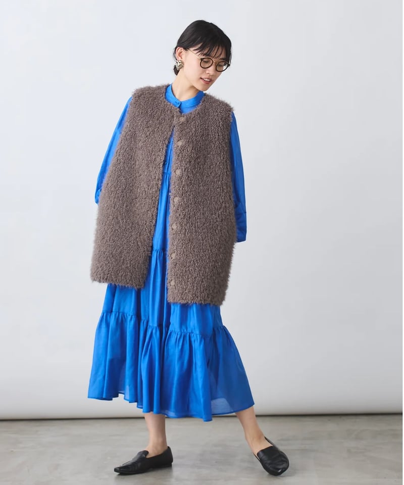 torrazzo donna（トラッゾドンナ）】エコムートン×ボアリバーシブル 
