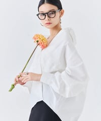 【torrazzo donna（トラッゾドンナ）】バルーンスリーブシャツ