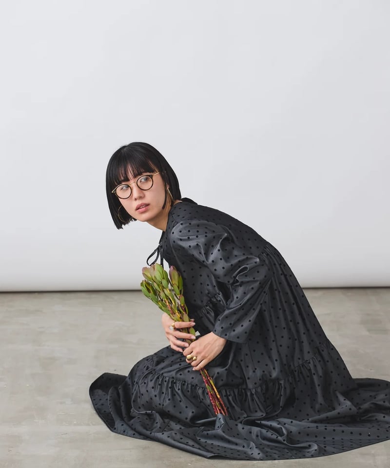 torrazzo donna（トラッゾドンナ）】水玉ティーアドワンピース | nulla