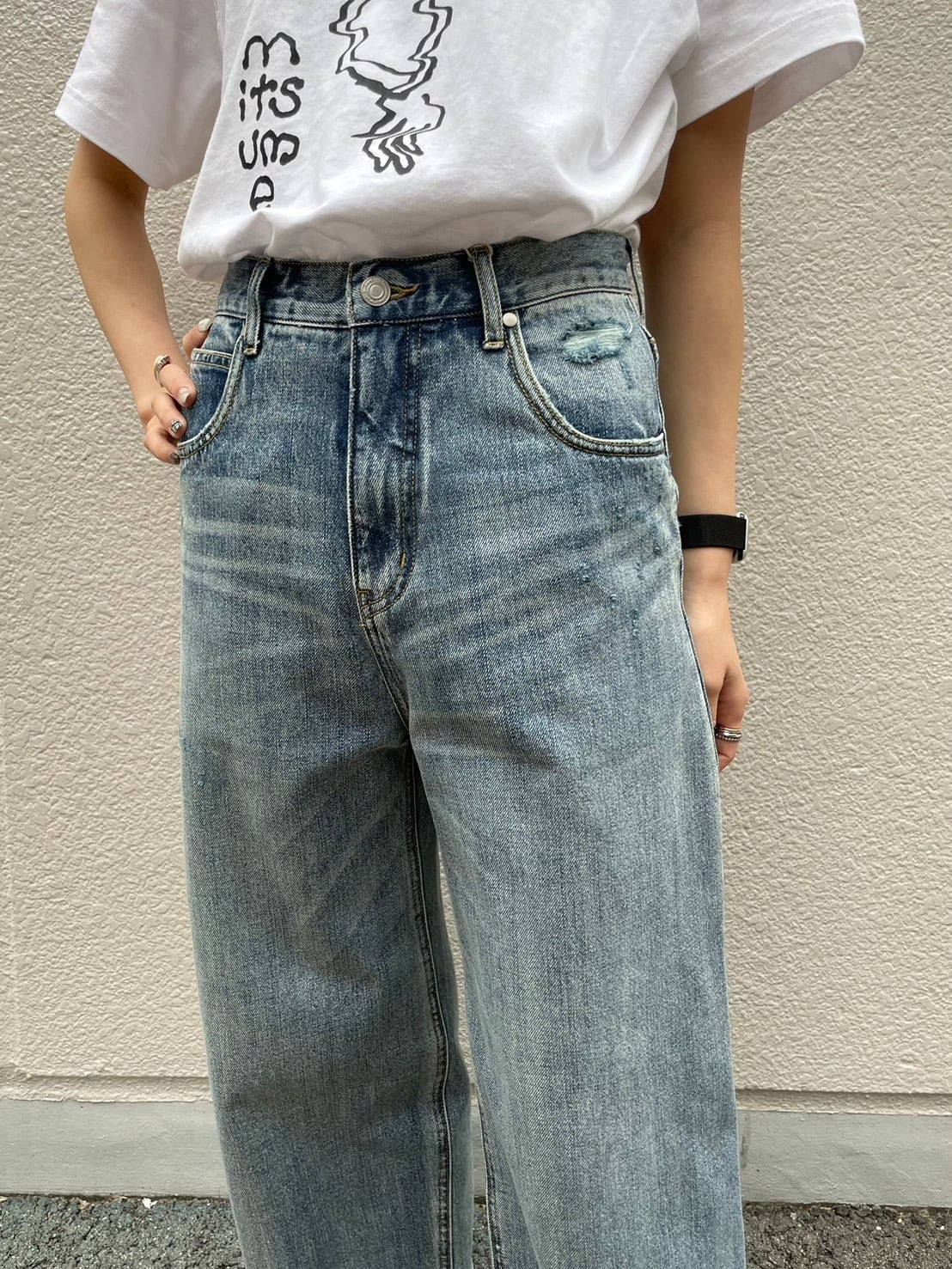 カフネ　デニムパンツ cafune（カフネ）】ソフトコクーンデニムパンツ | nulla online