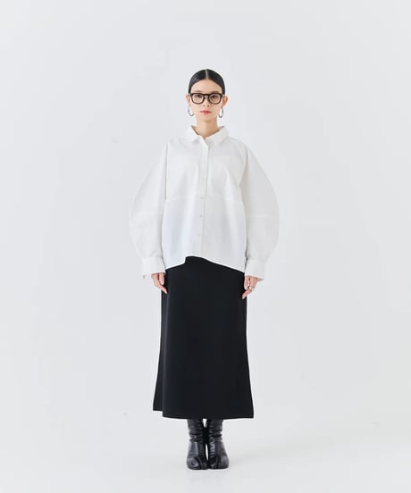 【torrazzo donna（トラッゾドンナ）】バルーンスリーブシャツ