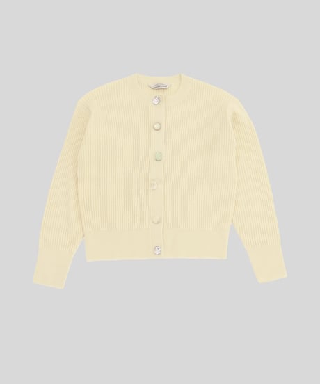 【torrazzo donna（トラッゾドンナ）】ワッフル編みビジューカーディガン