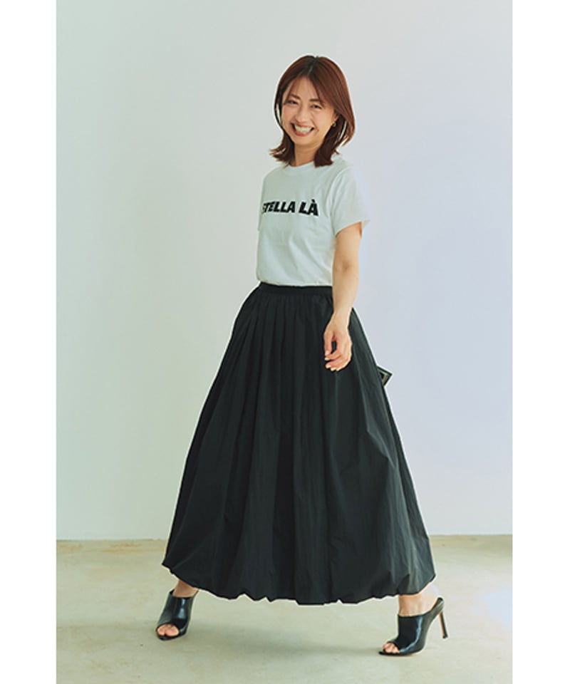 torrazzo donna（トラッゾドンナ）】ナイロンバルーンスカート | nulla