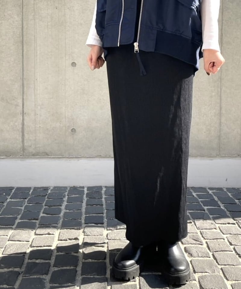 cafune （カフネ）】ストレッチジャージ タイトスカート | nulla online