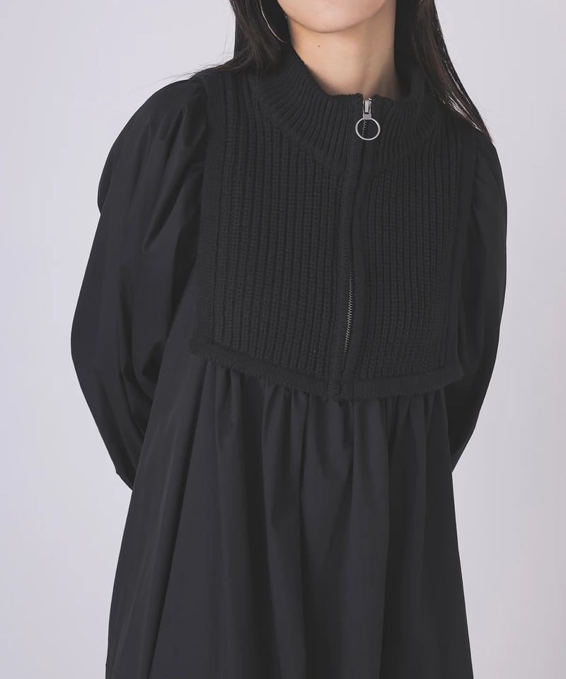 torrazzo donna（トラッゾドンナ）】ブロード布帛マキシワンピース 