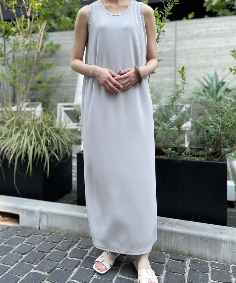 cafune（カフネ）】リブノースリーブ ワンピース | nulla online