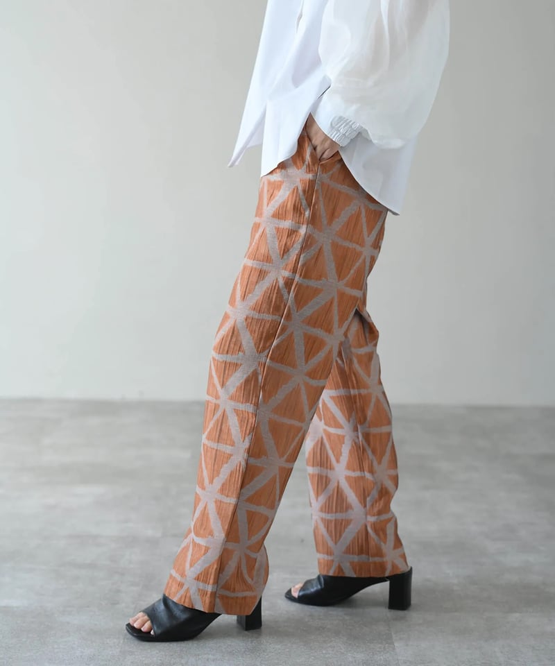 HERENCIA（ヘレンチア）】パターン シアーパンツ | nulla online