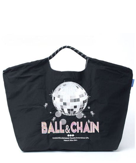 【Ball＆Chain （ボールアンドチェーン）】DISCO（ミラーボール）　L-size（ライトグレー）