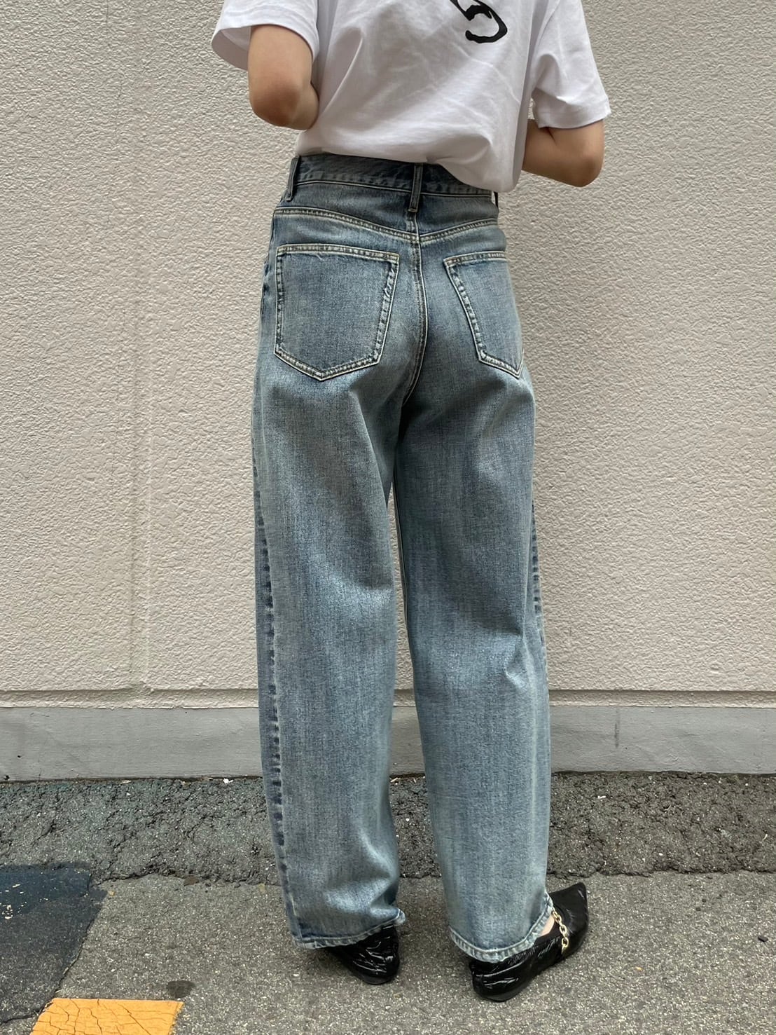 cafune（カフネ）】ソフトコクーンデニムパンツ | nulla online