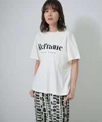 【HERENCIA（ヘレンチア）】Reframeロゴ タックTシャツ