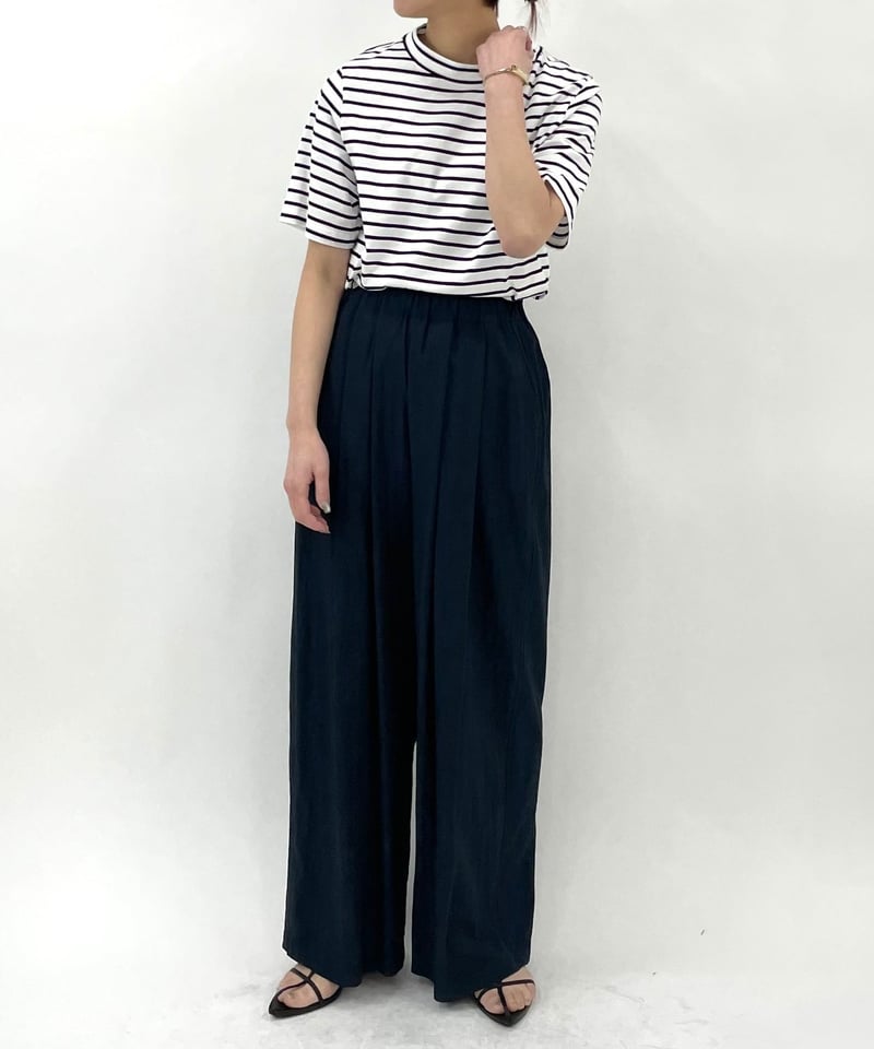 【 cafune】 【新品未使用】カフネ　サラサラ　パンツ cafune(カフネ)イージーパンツ | ヨーロッパブランドセレクト