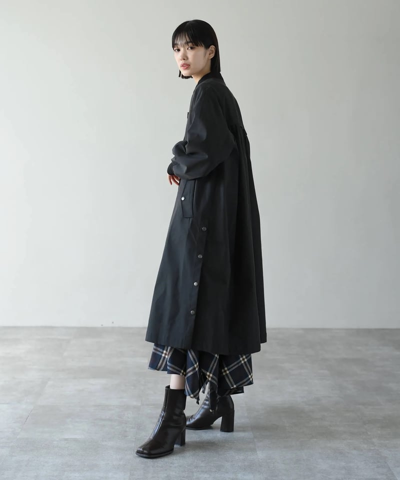 ☆ヘレンチア☆ショートコート HERENCIA 】Quilted knit docking