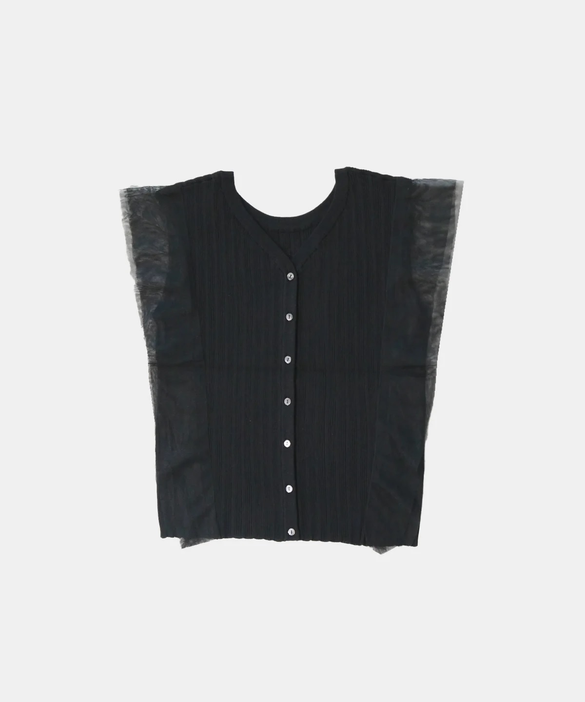 【新品・未使用】TORRAZZODONNA シースルー2wayニットトップス 新品・未使用】TORRAZZODONNA シースルー2wayニットトップス