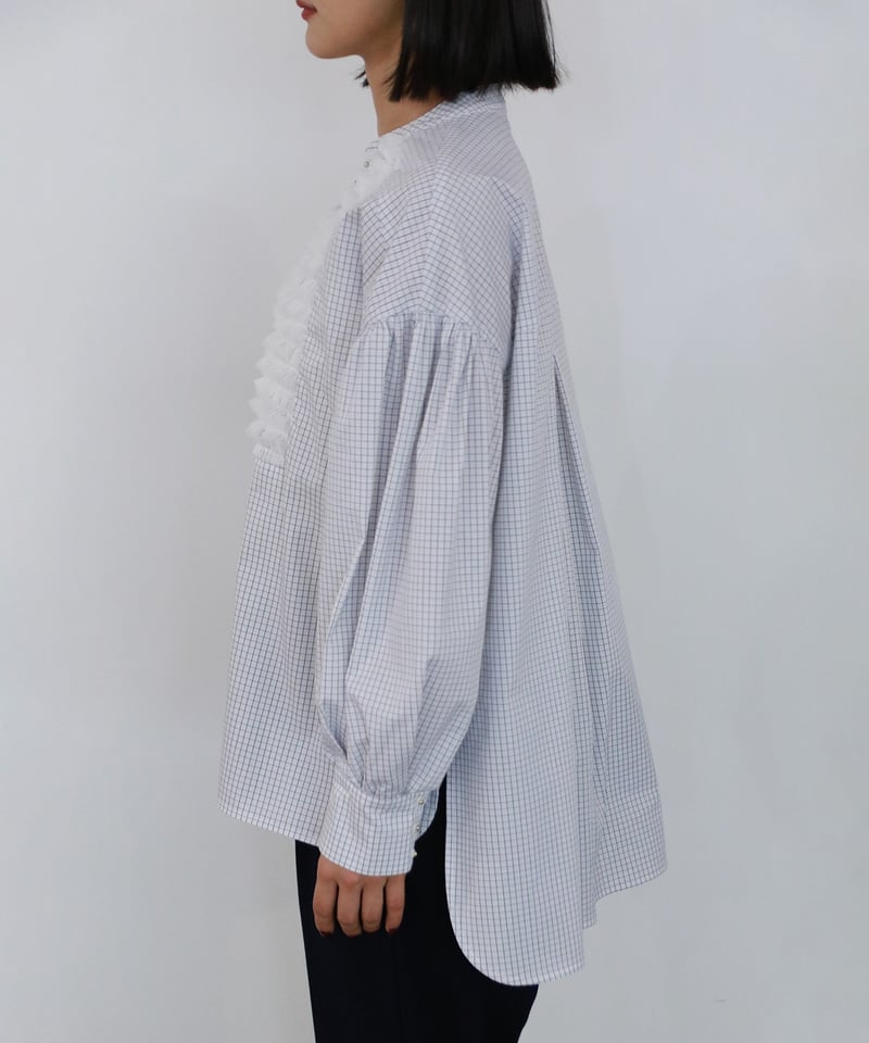 TORRAZZO DONNA チュールフリルブラウス TORRAZZO DONNA]チュールフリルブラウス | KOBUNSHA SELECT SHOP