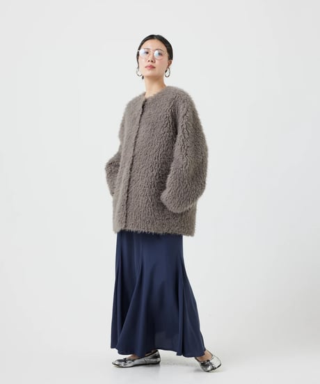 【torrazzo donna（トラッゾドンナ）】エコファーリバーシブルコート