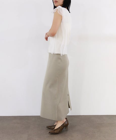 【torrazzo donna（トラッゾドンナ）】シースルー×ニット２wayトップス