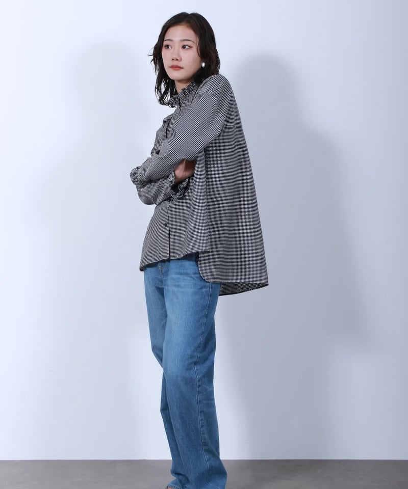 8　フォロー感謝割 ＴＯＲＡＺＺＯＤＯＮＮＡ　トラッツォドンナ　リボン　ブラウス Torrazzo Donna（トラッゾドンナ） ブラウス Ribbon A-line shirt 6260