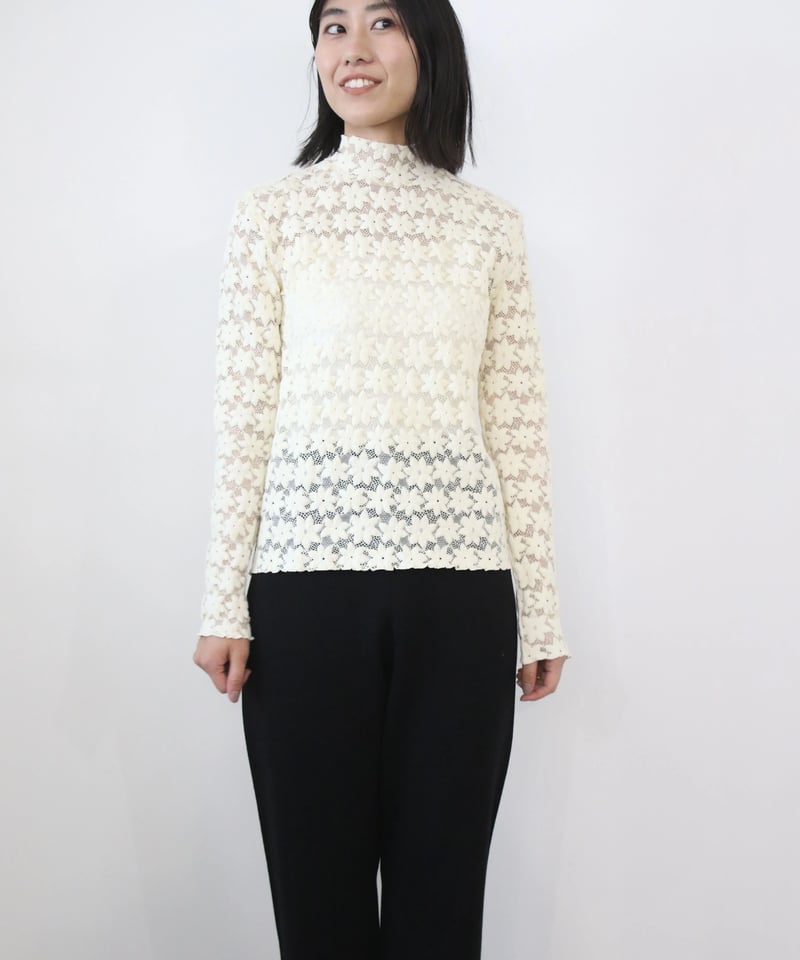 TORRAZZO DONNA トップス torrazzo donna（トラッゾドンナ）】レースインナートップス