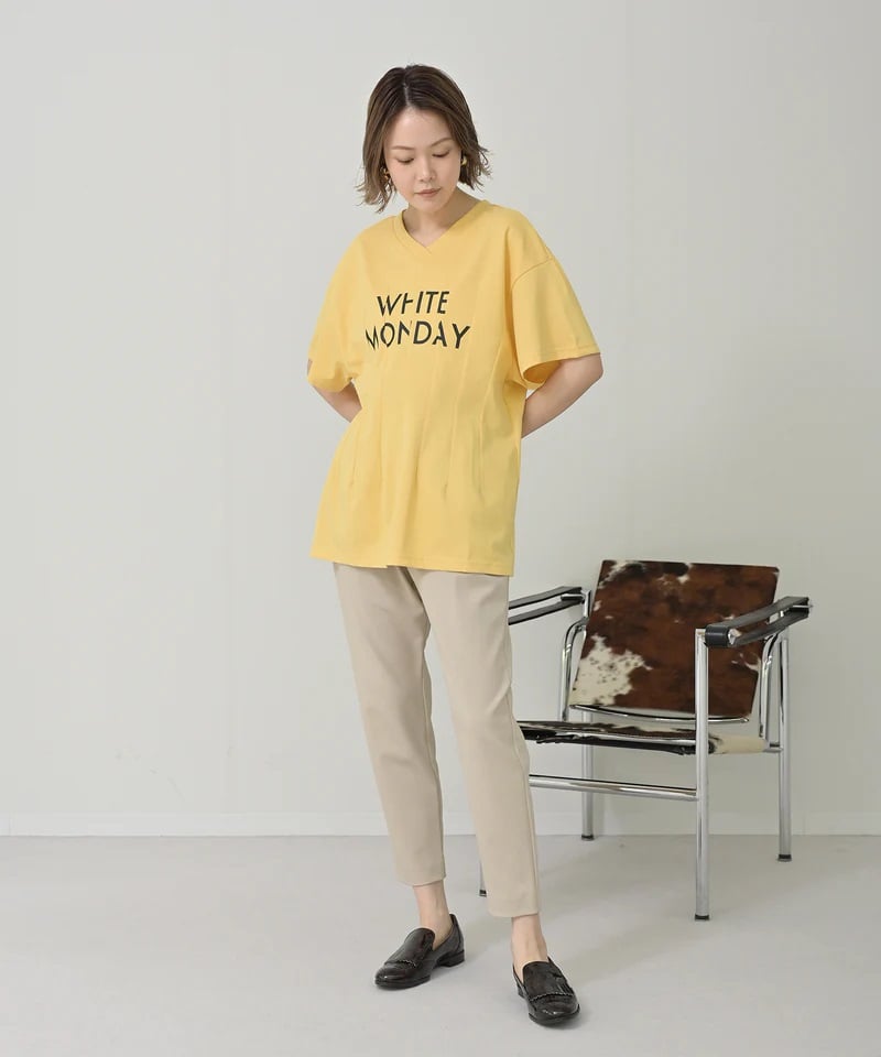 HERENCIA ヘレンチア　ロゴタックVあきTee HERENCIA（ヘレンチア）】ロゴタックTシャツ | nulla online