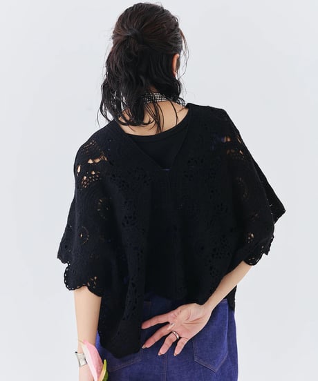 【torrazzo donna（トラッゾドンナ）】クロシェトップス