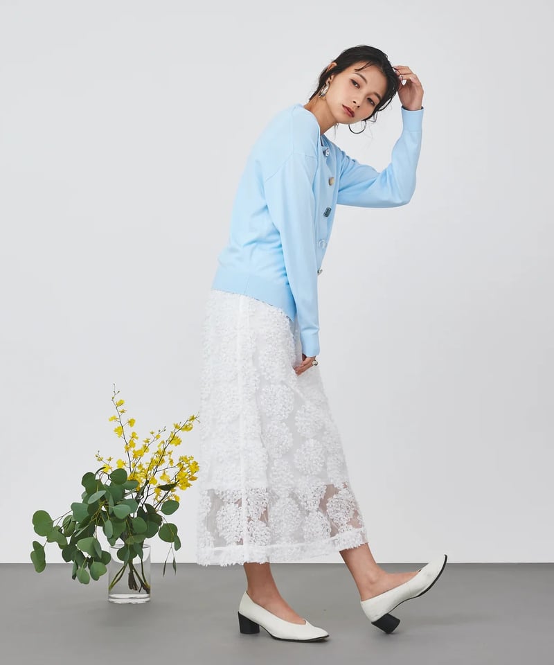 torrazzo donna（トラッゾドンナ）】ビジューカーディガン | nulla online