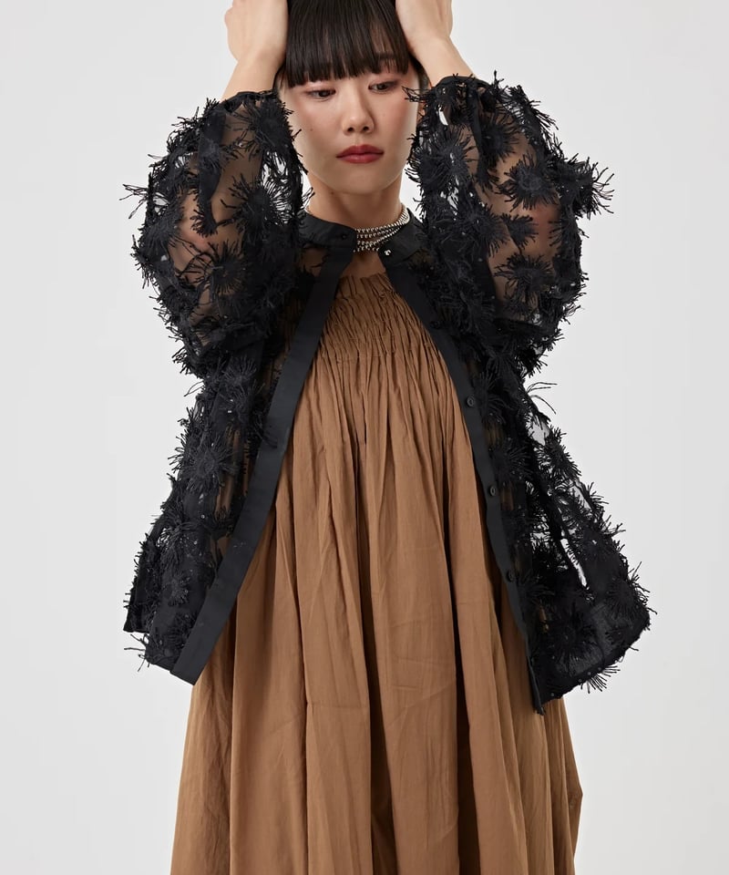 【新品・未使用】TORRAZZO DONNA フリンジスパンコールビスチェ torrazzo donna（トラッゾドンナ）】フリンジスパンコール