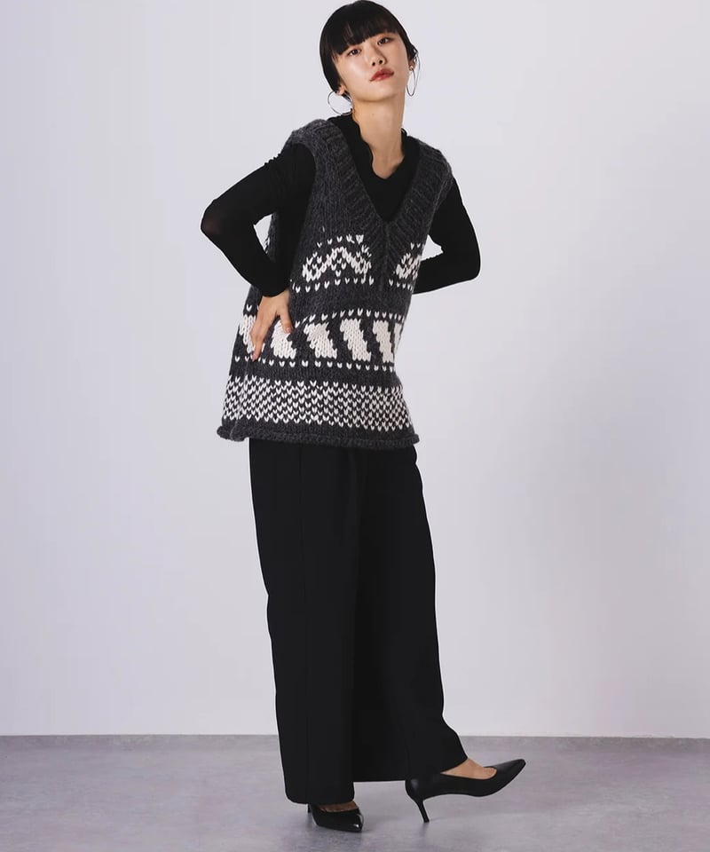 torrazzo donna（トラッゾドンナ）】ハンドメイドカウチンニット