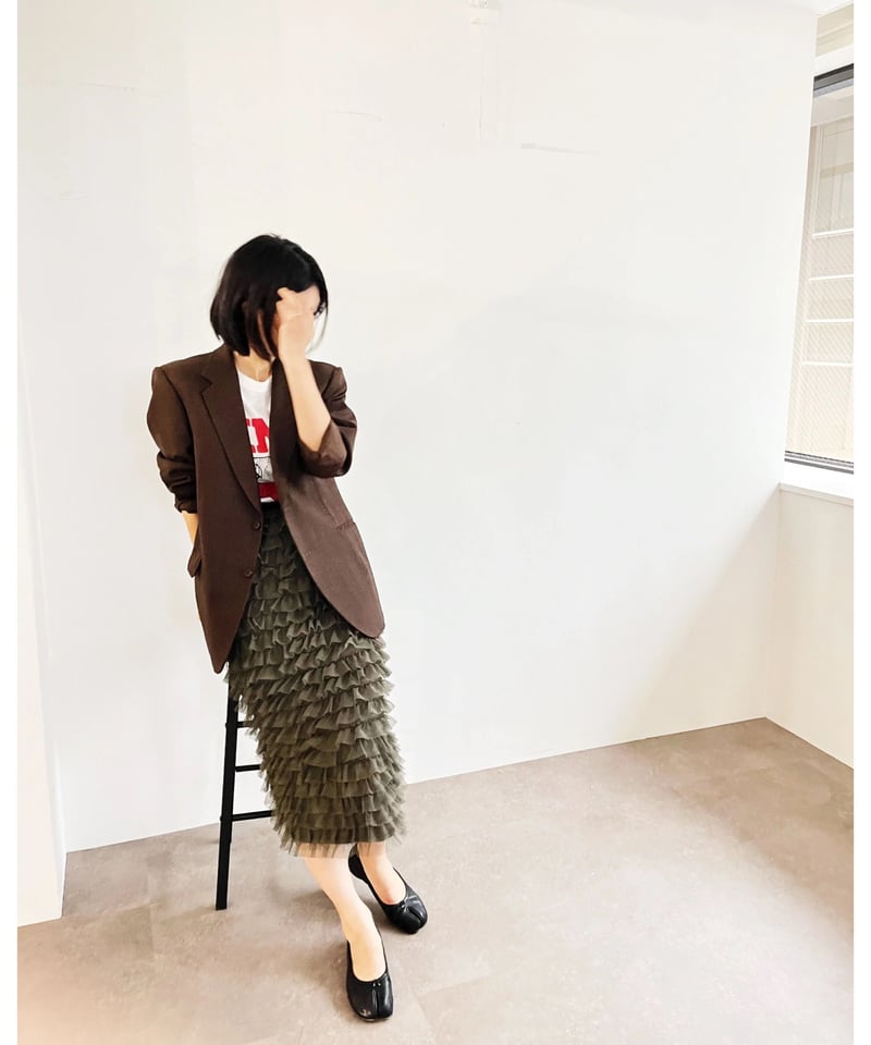 torrazzo donna (トラッゾドンナ)】メッシュフリル Iライン torrazzo donna (トラッゾドンナ)】メッシュフリル Iライン