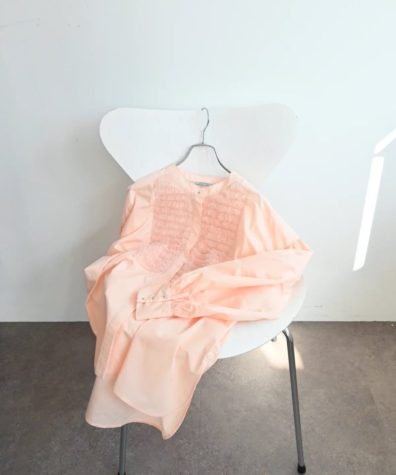 torrazzo donna（トラッゾドンナ）】チュールフリルブラウス | nulla on