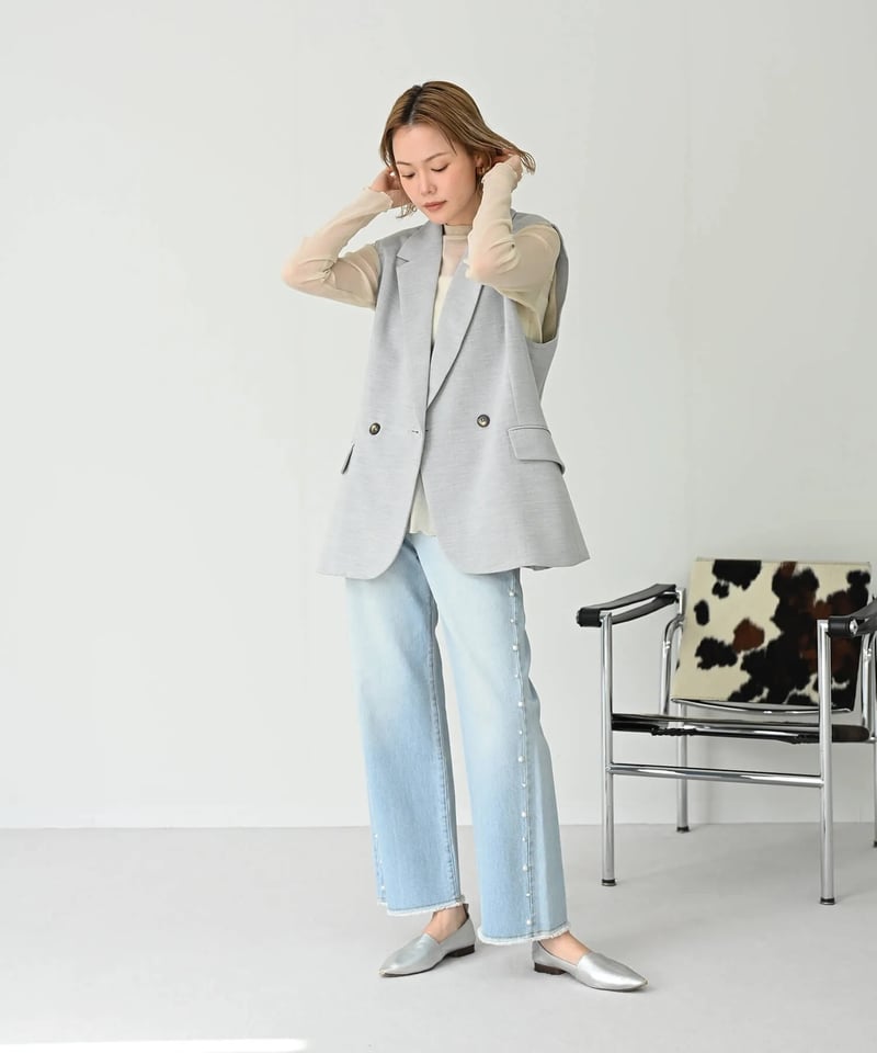 HERENCIA（ヘレンチア）】カットオフ ベスト | nulla online