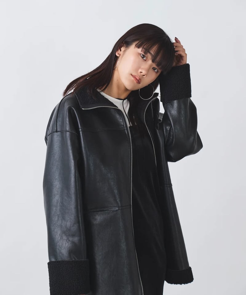 torrazzo donna（トラッゾドンナ）】レザー×ボアハイブリット