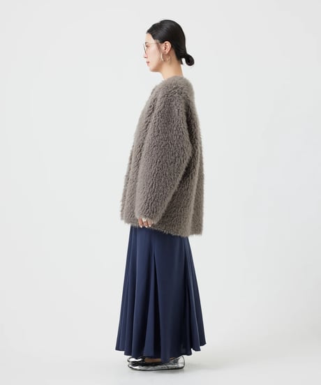 【torrazzo donna（トラッゾドンナ）】エコファーリバーシブルコート
