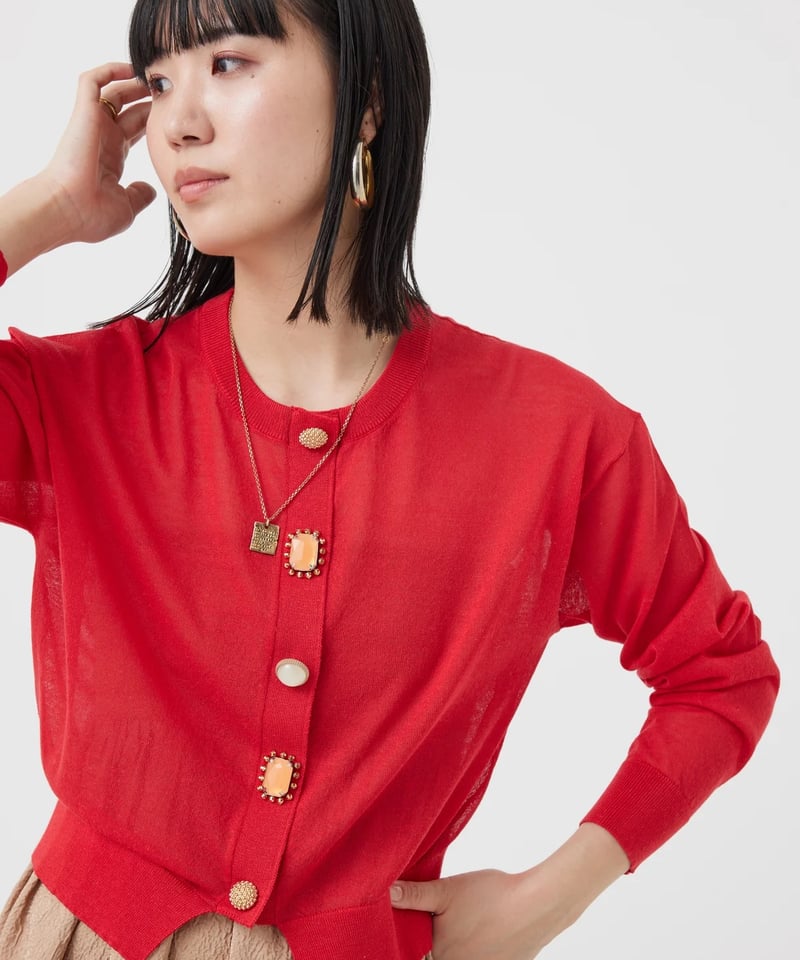 TORRAZZO DONNA トラッツォドンナ　ウール　カーディガン Torrazzo Donna TORRAZZO DONNA トラッゾドンナ カーディガン