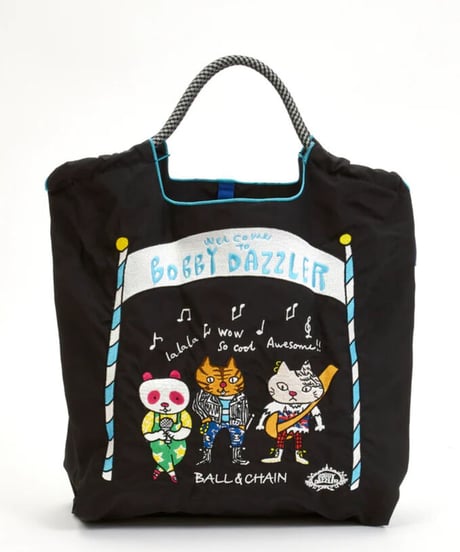 【Ball＆Chain （ボールアンドチェーン）】BOBBY DAZZLER. BAND（ボビー ダズラー.バンド）　M-size（ブラック）
